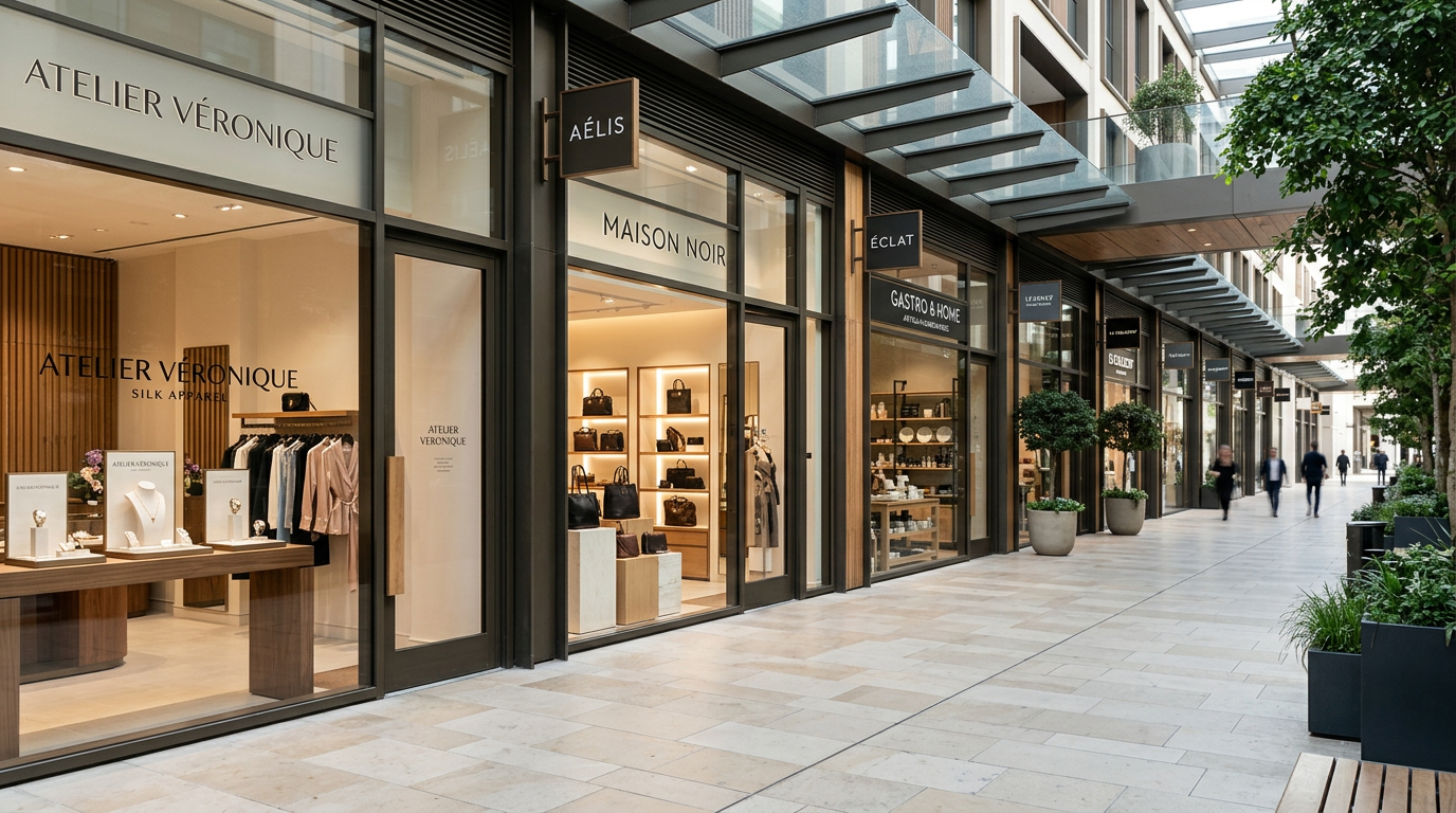 Curated shopping destination